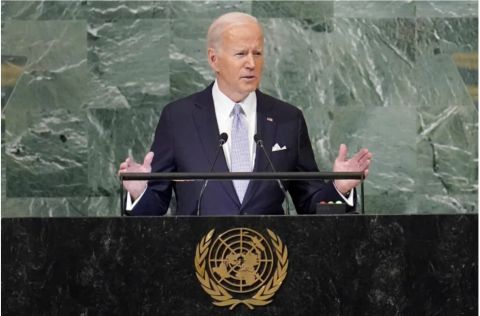 President Biden: The member of the Security Council, Russia, has deliberately violated the UN Charter
