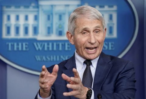 Dr Fauci: Three shots of COVID-19 vaccine is 'optimal care'