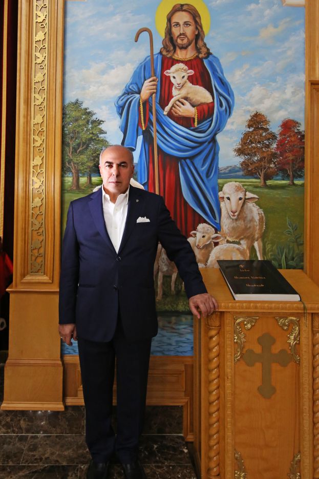 Gabriel Akyön, Syriac community leader at St Gabriel Syriac Orthodox Church in Haworth, NJ.  