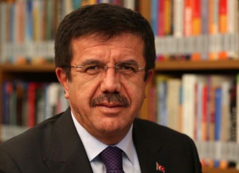 FILE PHOTO: Turkey's Economy Minister Nihat Zeybekci poses for a photo before an interview with Reuters in Ankara, Turkey January 12, 2018. Picture taken January 12, 2018. REUTERS/Umit Bektas