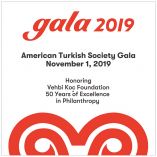 The American Turkish Society&#039;s 2019 Gala Honors Vehbi Koç Foundation For 50 years of Excellence in Philanthropy At Cipriani 25 Broadway On November 1st