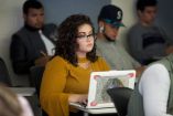 Getty/Melanie Stetson FreemanA DACA recipient and student attends criminology class in October 2017, in Willimantic, Connecticut.