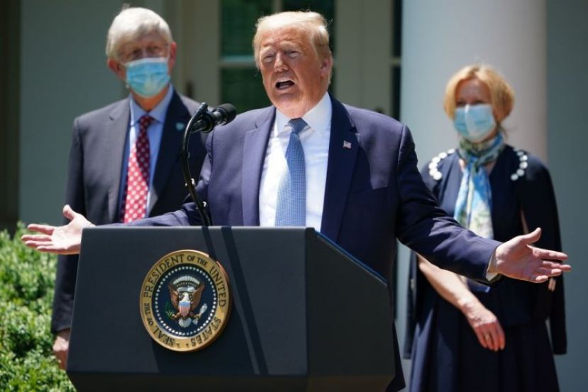 US President Trump: “We think that we will have had a vaccination by the end of the year.”