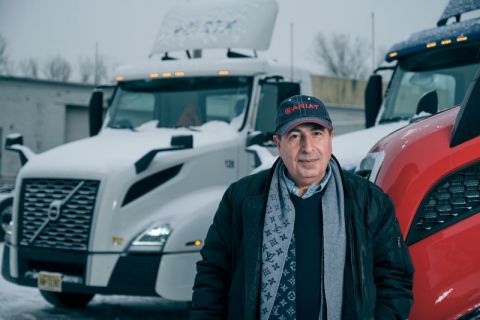 Eyüp (Peter) Ulu founded PortX in 2012 with a single truck.  Photos by Cağatay Okutan 