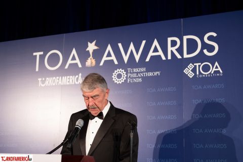 Jim Sparks at Friends of Turkey Award Ceremony at Harvard Club of New York.