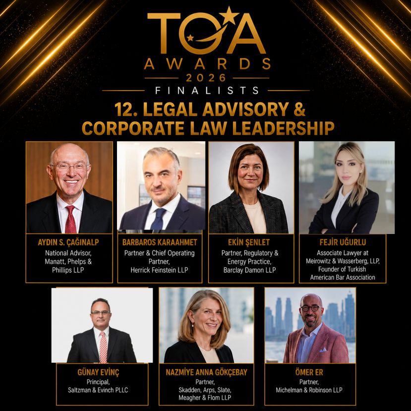 TOA Awards 2026 Finalists - Legal Advisory &amp; Corporate Law Leadership
