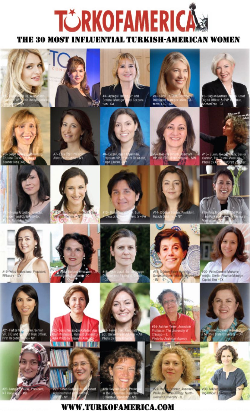 30 The Most Influential Turkish-American Women