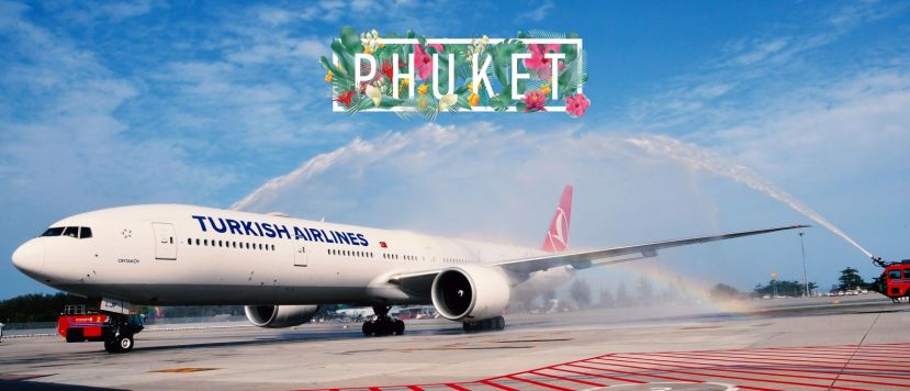 300th Flight Destination of Turkish Airlines is Phuket