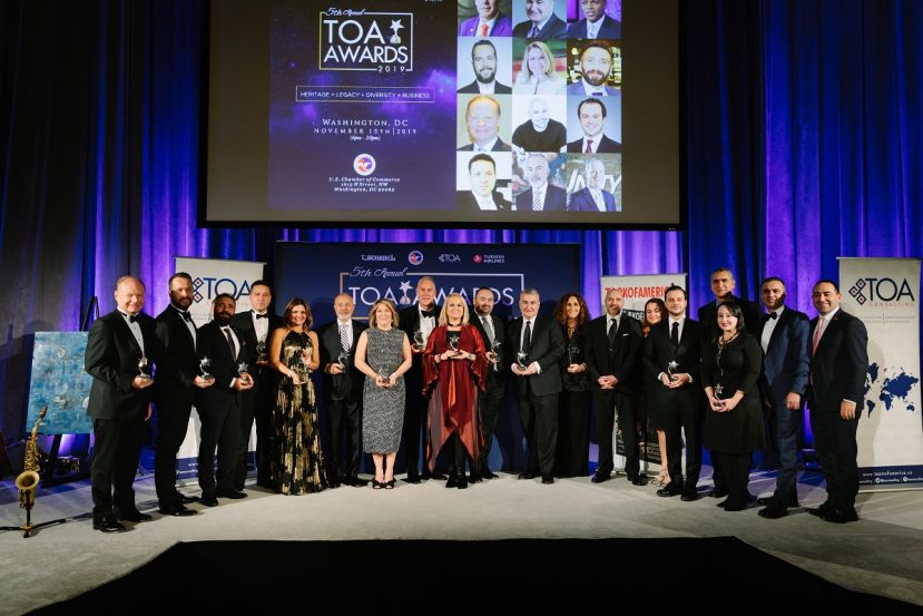 5th TOA Awards - Outstanding Achievement Awards, Heritage + Diversity + Legacy was held at U.S. Chamber of Commerce, in Washington DC on November 15, 2019
