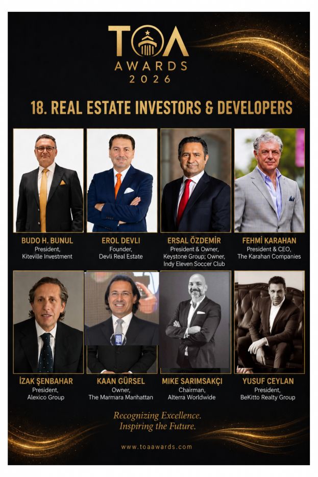 TOA Awards 2026 Finalists - Real Estate Investors &amp; Developers