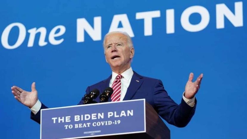 Democratic Presidential Candidate Biden:&quot; If I get elected, the coronavirus vaccine will be free.&quot;