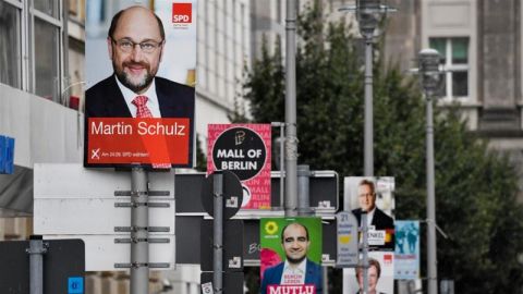 German voters will head to the polls on September 24 [AFP/Getty Images]