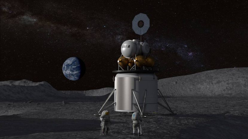 NASA Awards $45.5 Million for Private Moon Lander Work on Project Artemis