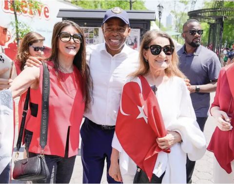 NYC Mayor Adams attends Turkish Parade
