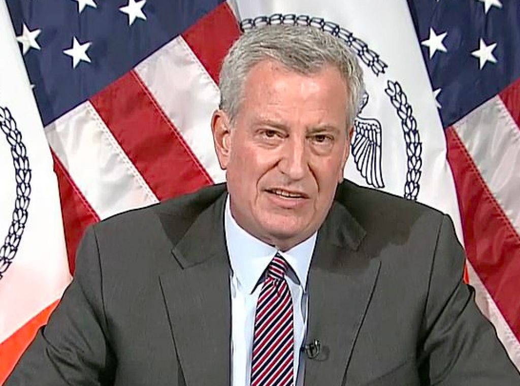 Nine neighborhoods of New York shut down again.