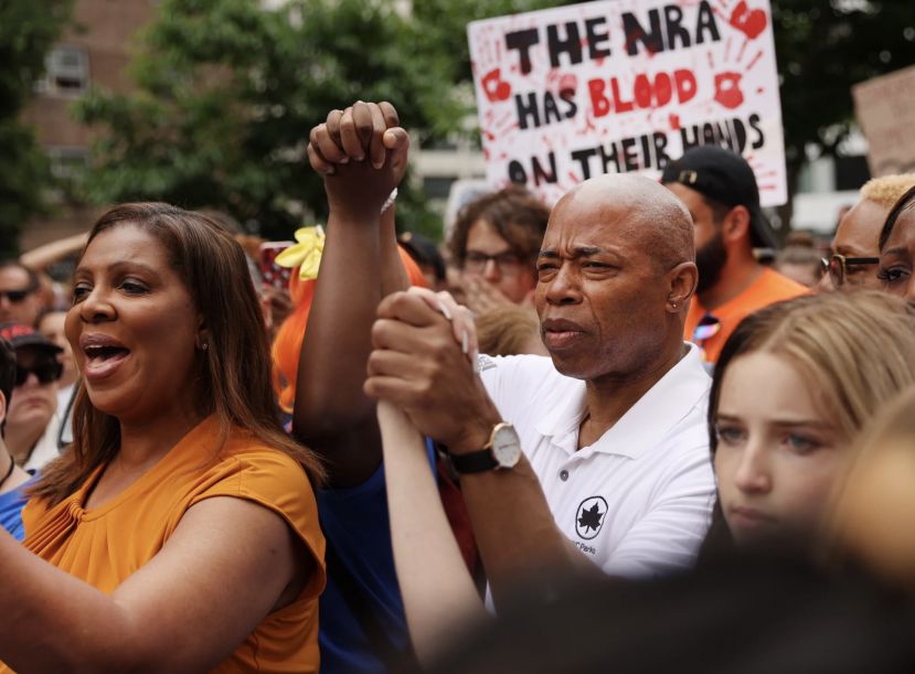 Thousands March for Gun Reform in New York