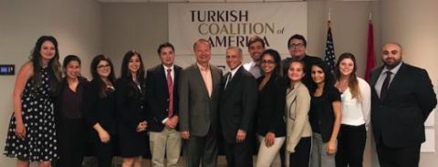 Turkish American Judge Jay Karahan Meets with TCA Summer Interns
