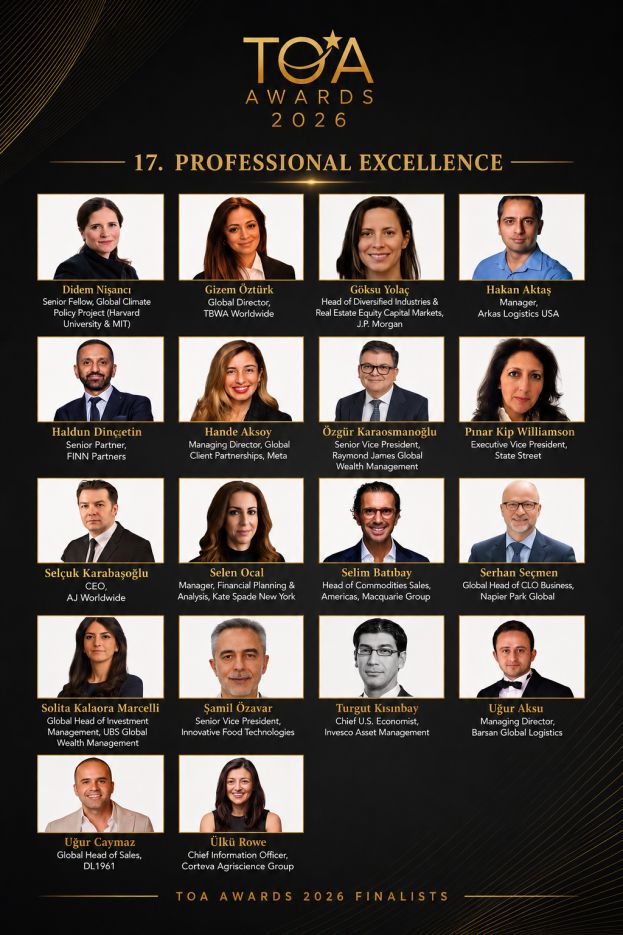 TOA Awards 2026 Finalists - Professional Excellence