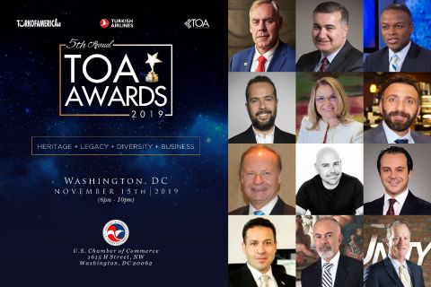 5th TOA Awards Will Be Presented in Washington DC